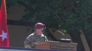 82nd Finance Battalion Activation Ceremony