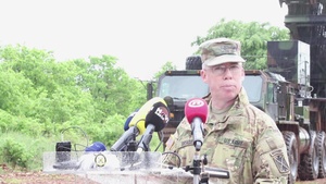 Brig. Gen. Gregory Brady Press Interview