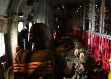 Japan Ground Self-Defense Force Static Line Jumps