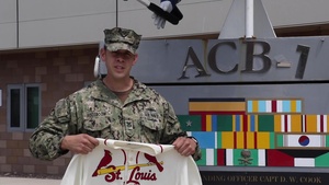 St. Louis Cardinals - MLB Shout out 2021 - PO1 Matthew Rozeboom