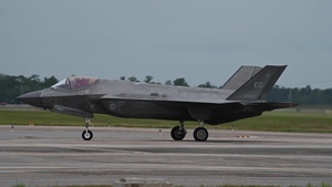 Kingsley Eagles Help F-35 Pilots Train at Eglin Air Force Base
