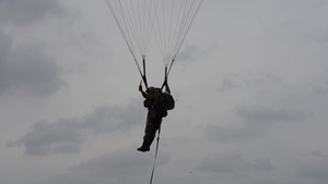 JGSDF Paratroopers Ground BROLL