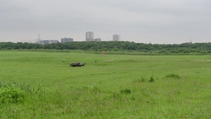 JGSDF Paratroopers Ground BROLL