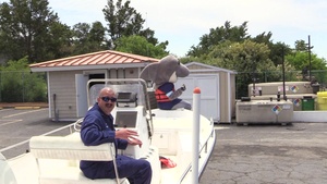 Coast Guard, Wilmington Sharks team up for National Safe Boating Week