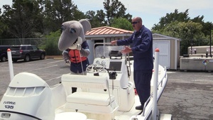 Coast Guard, Wilmington Sharks team up for National Safe Boating Week