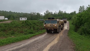 Bradleys, Troopers arrive to Slunj, Croatia