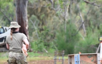 142nd Civil Engineers build cabins for Girl Scouts of Hawaii