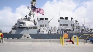 USS Russell Returns to Home Port
