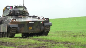 Italian troops trainin Romania for NATO exercise Steadfast Defender 2021