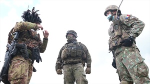 Italian, Spanish and Romanian troops train in Romania for NATO Exercise Steadfast Defender 2021
