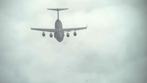 Exercise Mobility Guardian 2021 KC-135 AR Flight with C-17