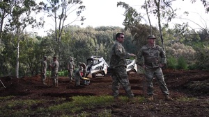 142nd Civil Engineers build cabins for Girl Scouts of Hawaii
