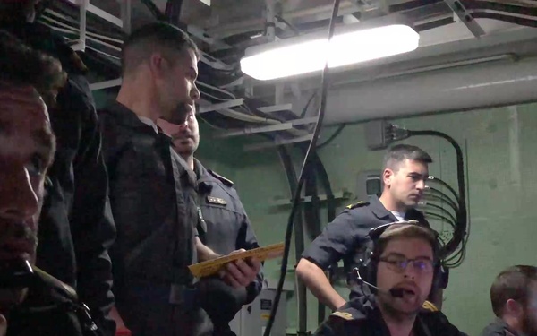 SNMG2 Flagship Mendez participates in Exercise Steadfast Defender 2021 off of the coast of Portugal