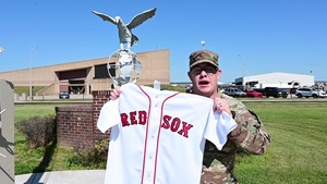Red Sox MLB Shout Out Staff Sgt. Davis