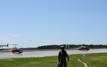 TH-57 Sea Ranger training helicopter operations at NAS Whiting Field