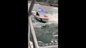 Coast Guard Station Gloucester assists partner agencies to rescue man