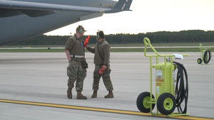 Exercise Mobility Guardian 2021: Globemaster III and Super Hercules preflight