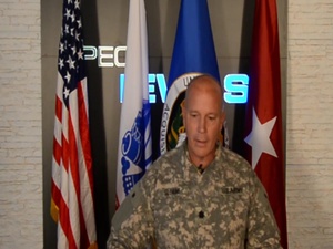 Our friend and family member Brig. Gen. Michael Sloane Retires