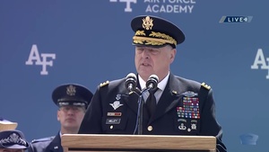 Joint Chiefs Chairman Delivers Commencement Speech to Air Force Academy’s Class of 2021