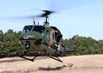 54 Helicopter Squadron Huey 23 Heritage Paint Job