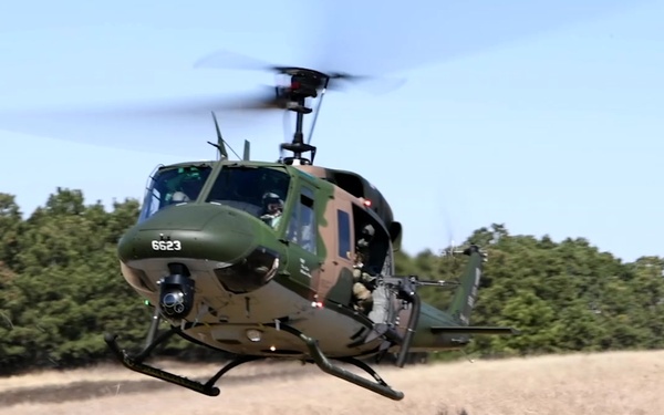 54 Helicopter Squadron Huey 23 Heritage Paint Job