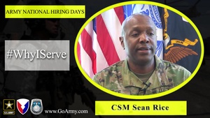 #WhyIServe with CSM Sean Rice