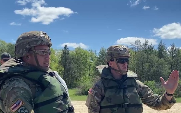 U.S. Best Warrior Competition Helocast and Zodiac Rescue