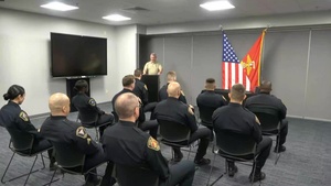 Marine Corps Police Academy Graduation Ceremony
