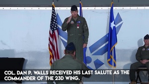 23d Wing changes command