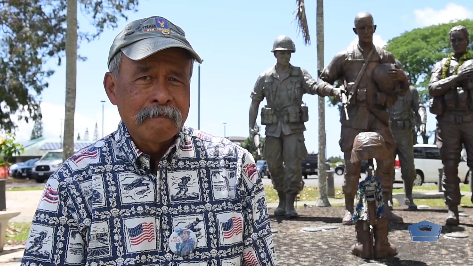 Allen Kale’iolani Hoe, a Vietnam veteran and former civilian aide to the secretary of the Army, shares how a Vietnam-era flag became a reminder of purpose for generations of combat soldiers. That spirit continues to drive this Hawaii native and his family toward generations of service to the military. 

Video by Air Force Staff Sgt. Elizabeth Taranto