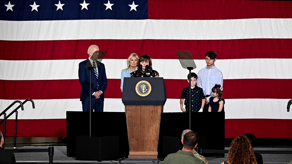 DVIDS Video Mrs. Bean addresses Joint Base LangleyEustis