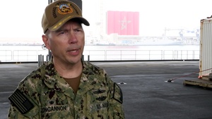 African Lion 2021- Capt. Michael E. ConCannon, Commanding Officer, USS Hershel "Woody" Williams