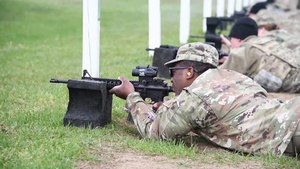 Michigan Army National Guard engineers hit the shooting range