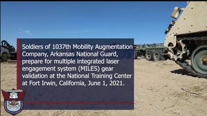 MILES test at NTC (Nugget)