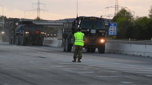 Packing up and rolling out! U.S. Soldiers from 2CR, Tactical Road March From Germany to Hungary (no graphics)