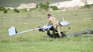 Dragoons Take to the Skies in Hungary! U.S. Army Soldiers Launch the Shadow Unmanned Aerial System (B-Roll)