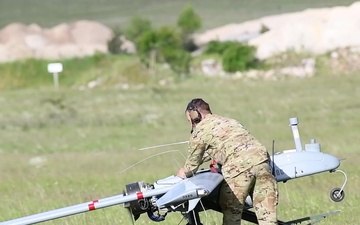 Dragoons Take to the Skies in Hungary! U.S. Army Soldiers Launch the Shadow Unmanned Aerial System (B-Roll)