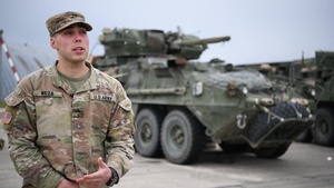 Packing up and rolling out! U.S. Soldiers from 2CR, Tactical Road March From Germany to Hungary (B-roll)