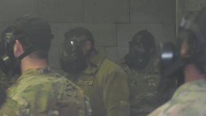 39th Strategic Signal Battalion CBRN defense training