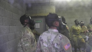 39th Strategic Signal Battalion CBRN defense training