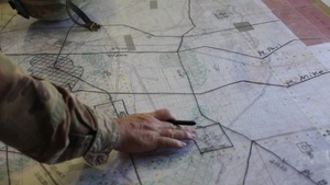 Maj. Gen. Janson D. Boyles visits his troops at the start of their exercise at NTC.
