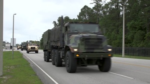 Marines Return Home from Historic Long Range Convoy