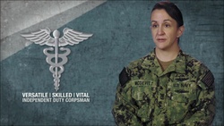 Versatile | Skilled | Vital -- Independent Duty Corpsman: HMCM Amanda McDevitt