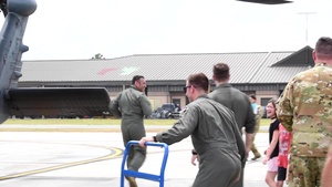 23d WG vice commander conducts final flight