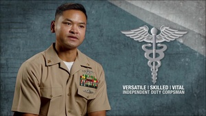Versatile | Skilled | Vital -- Independent Duty Corpsman: HMCS Simakara “Sam” Sok