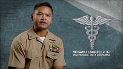 Versatile | Skilled | Vital -- Independent Duty Corpsman: HMCS Simakara “Sam” Sok
