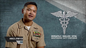 Versatile | Skilled | Vital -- Independent Duty Corpsman: HMCS Simakara “Sam” Sok