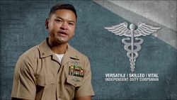 Versatile | Skilled | Vital -- Independent Duty Corpsman: HMCS Simakara “Sam” Sok