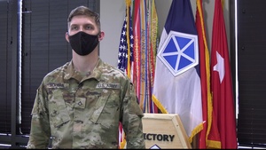 V Corps Know Your Defender Soldier Highlight