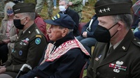Charles Shay Indian Memorial Site Commemorative Ceremony during D DAY